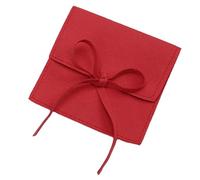 MALSSE Pochette à bijoux portable polyvalente et organiseur de bijoux pour voyage avec souvenirs, tissu en cuir synthétique, taille unique, Comme décrit