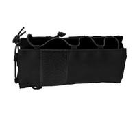 MALSSE Porte-bouteille de sport multifonctionnel pour le camping en plein air, sac de bouteille réglable, Noir