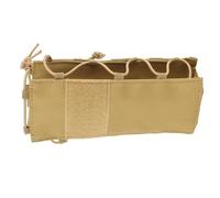 MALSSE Porte-bouteille de sport multifonctionnel pour le camping en plein air, sac de bouteille réglable, Couleur boue.