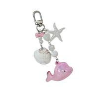 MALSSE Porte-clés amusant en forme de cœur de baleine - Accessoire de décoration pour sac - Ajoute une touche d'élégance à toutes les tenues, les fêtes, les conversations, b, Door buckle