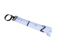 MALSSE Règle de mesure portable pour poisson étanche et pliable Outil de mesure de pêche Appareil de mesure facile à utiliser Étanche Pliable
