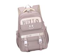 MALSSE Sac à dos tendance pour adolescent avec tissu Oxford résistant à l'eau Sac à dos pour étudiant Sac à dos pour les aventures quotidiennes Sac à dos de voyage, violet