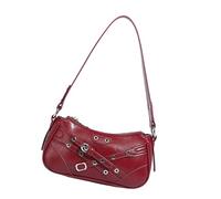 MALSSE Sac à main assorti pour femme automne hiver sac à main en cuir PU sac à bandoulière shopping rendez-vous mode aisselles femmes aisselles automne hiver sac à main en cuir PU épaule poignée