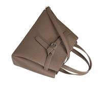 MALSSE Sac à main pour femme de couleur unie Sac à bandoulière élégant en cuir PU Sac à bandoulière décontracté Messagers shopping rendez-vous Mode épaule pour femme en cuir PU Sac à main élégant
