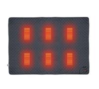 MALSSE Sac de couchage chauffant USB pour la maison, le bureau, la voiture, le camping, la pêche, couverture chauffante USB