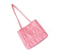 MALSSE Sac pour femme grande capacité aisselle élégante épaule plissée navette simple aisselle femme élégante épaule simple aisselle grande capacité, a, One Size