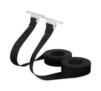 MALSSE Sangles de contrôle enroulables pour auvent de camping-car de 299,7 cm en nylon détachables, sangles d'arrimage pour auvent à rétraction rapide