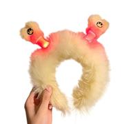 MALSSE Serre-tête en peluche de dessin animé pour jeu de rôle, tentacules pour fête d'anniversaire, accessoire de lavage du visage pour adultes et enfants