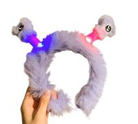 MALSSE Serre-tête en peluche de dessin animé pour jeu de rôle, tentacules pour fête d'anniversaire, accessoire de lavage du visage pour adultes et enfants