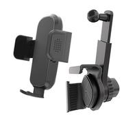 MALSSE Support de téléphone pour écran de voiture - Support de téléphone - Console centrale - Support latéral pour téléphone portable - Console centrale