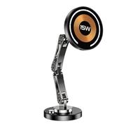 MALSSE Support de téléphone pour voiture Rotation à 360 degrés Charge rapide 15 W Support d'installation multiple pour véhicule Support d'installation rapide