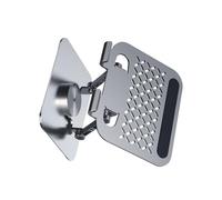 MALSSE Support d'ordinateur réglable pliable pour ordinateur portable pour bureau, support rotatif à 360 degrés pour ordinateur portable, support ergonomique réglable pour ordinateur portable