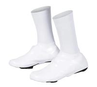 MALSSE Surchaussures de vélo thermiques résistantes à l'eau pour homme et femme, blanc, Taille unique