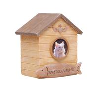 MALSSE Urne funéraire pour animaux de compagnie pour chiens, chats, cendres d'animaux domestiques, cercueil de cinéraire avec mots commémoratifs, urnes pour animaux de compagnie, boîte à souvenirs