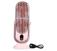 MALSSE Ventilateur de sol compact avec batterie rechargeable 5 vitesses réglables USB pour intérieur et extérieur Refroidissement pour intérieur/extérieur