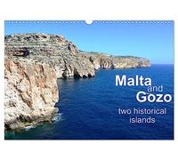 Malta and Gozo two historical islands (Wall Calendar 2026 DIN A3 landscape), CALVENDO 12 Month Wall Calendar: Wonderful mediterranean landscape