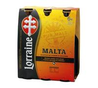 Malta bouteille 33cl Lorraine pack 6 x 33 cl