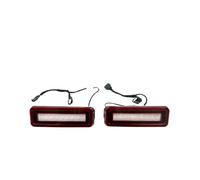 MALTAY Feu Recul À LED Pour Land Pour Rover Pour Defender 90 110 2020-2025 Éclairage Voiture Pare-chocs Arrière Avec Lumière Jour Feux Arrière(Rouge)
