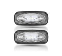 MALTAY Feux Arrière Ensemble Feu De Position Latéral 3 LED, Ruban Adhésif, Clignotant, Feu Arrière, Feu Stop, Voiture, Camion, Remorque, Tracteur, 12V, 24V