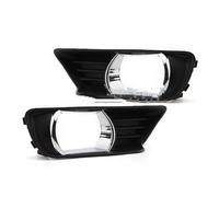 MALTAY Phare Antibrouillard Cache Chromé Pour Phares Antibrouillard Avec Éclairage LED Pour Toyota Pour Camry XV40 2007 2008 2009 Avant Restylage(2 pcs Chrome Covers)