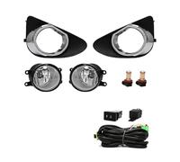 MALTAY Phare Antibrouillard Pour Toyota Pour Yaris Hatchback 2012-2014 Ensemble Feux Antibrouillard Blancs Jaunes Avec Relais Câbles Étanches(Led Yellow)