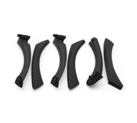 MALTAY Poignée Porte Intérieure Voiture Ensemble 6 Poignées Porte Intérieures Passager Avant Arrière Gauche/droite Pour BMW Série 3 E90 E91 316i 318i 320 325 328i LHD RHD(RHD-Black 6PCS)