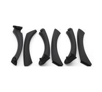 MALTAY Poignée Porte Intérieure Voiture Ensemble 6 Poignées Porte Intérieures Passager Avant Arrière Gauche/droite Pour BMW Série 3 E90 E91 316i 318i 320 325 328i LHD RHD(LHD-Black 6PCS)