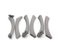 MALTAY Poignée Porte Intérieure Voiture Ensemble 6 Poignées Porte Intérieures Passager Avant Arrière Gauche/droite Pour BMW Série 3 E90 E91 316i 318i 320 325 328i LHD RHD(LHD-Gray 6PCS)