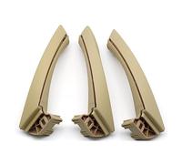MALTAY Poignée Porte Intérieure Voiture Lot 6 Pour BMW Série 3 E90 E91 E92 316 318 320 325 328i 2004-2012 LHD RHD Poignées Porte Intérieures Passager(LHD Set Beige)