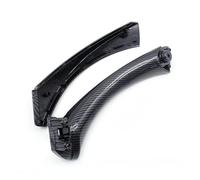 MALTAY Poignée Porte Intérieure Voiture Pour BMW Série 3 E90 E91 E92 316i 318i 320 325 2005-2012 Poignée Porte Passager Intérieure, Garniture Panneau Couverture(Carbon Left)