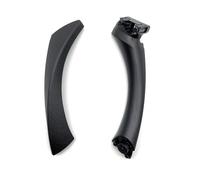 MALTAY Poignée Porte Intérieure Voiture Pour BMW Série 3 E90 E91 Poignée Porte Intérieure Panneau Berline Tirer Garniture Couverture 51417230850 51419150335 51419150340(Black(on the left))