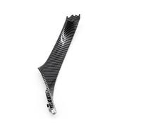 MALTAY Poignée Porte Intérieure Voiture Pour BMW Série 5 F10 F11 F18 520i 523i 525i 528i 535i Voiture Gauche Droite Intérieur Porte Poignée Traction Garniture Couverture(Carbon Fiber L)