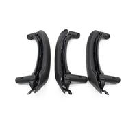 MALTAY Poignée Porte Intérieure Voiture Pour BMW X3 X4 F25 F26 2010-2016 LHD RHD Accoudoir Intérieur Voiture Panneau Couverture Garniture Poignée Porte Cuir(Black LHD 6PCS)