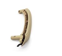 MALTAY Poignée Porte Intérieure Voiture Pour BMW X3 X4 F25 F26 2010-2016 LHD RHD Accoudoir Intérieur Voiture Panneau Couverture Garniture Poignée Porte Cuir(Beige Left)
