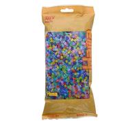 Hama Perles à repasser 205-53 en sachet, environ 6000 pièces, 6 couleurs
