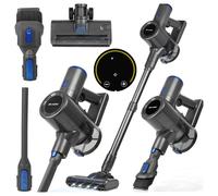 MalTec Aspirateur à Main 3en1 400W Sans Sac LED Brosse Électrique HEPA Sans Fil