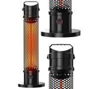 MalTec Emetteur de chauffage infrarouge d'appoint INFRA1200W 360° 1200W rad