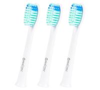 Maltec Lot de 3 brossettes de rechange, compatibles avec TOOTHIE X2 en 1, pour le soin des gencives, blanches,