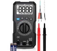 Maltec Multimètre numérique Testeur de courant LCD Set fils Non-Contact Voltage Diodentest