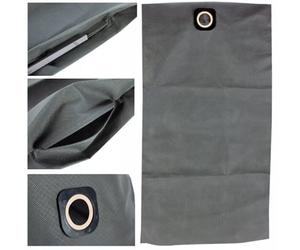 MalTec Sac d'aspirateur industriel réutilisable | 83 x 48 cm | Clip de vidange