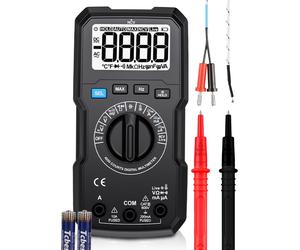 MalTec Strommessgerät MasterMultimeter + Messleitungen