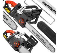 MalTec Tronçonneuse Scie à chaîne électrique 3550W 40cm couped à bois