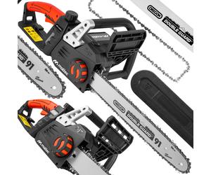 MalTec Tronçonneuse Scie à chaîne électrique 3550W 40cm couped à bois