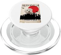 Maltese Dog Dogzilla PopSockets PopGrip pour MagSafe