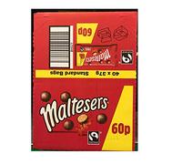 Maltesers Lot de 40 sachets de chocolat au lait 37 g