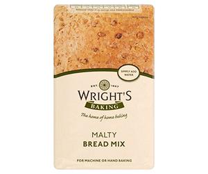 Malty Bread Mix de Wright (de 500g) - Paquet de 2