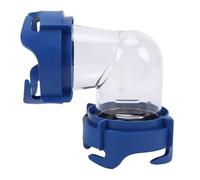 Malufain Adaptateur de Tuyau D'égout pour Camping-Car, Verrouillage | Construction PC et PP, Surveillance, Connexion de Camping dans des Espaces étroits, Montage de Réservoir Fourre-tout pour