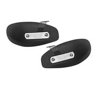 Malufain Protège-mains de Moto, Déflecteur de Vent, Bouclier Universel de | Construction en Acier allié Acrylique, Adaptée pour Honda Yamaha , Installation Facile à Monter sur Miroir