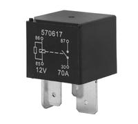 Malufain Relais de Compresseur de Suspension Pneumatique 12W 70A LR023964 | Relais de Pompe EAS, Boîtier ABS et Métal, Protection contre les Surcharges, L322 2006 à 2012, 3 4 5