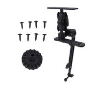 Malufain Support Universel pour Détecteur de Poisson de Kayak pour avec | Construction Marine Composite et Métallique, Bras de Sonde Télescopique (11,42-17,91 pouces), Remplacement pour Lowrance et